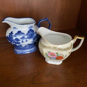 Vintage Bombay and Noritake porcelain creamer